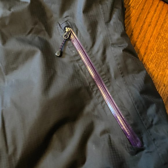 NWT Lands' End Black/Purple F(X) Primaloft Jacket — Size Medium - Picture 12 of 13